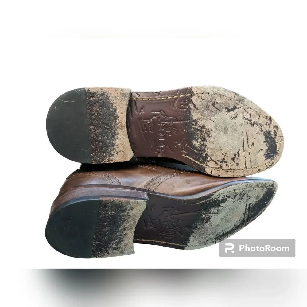 Johnson & Murphy J&M brown loafer Shoes